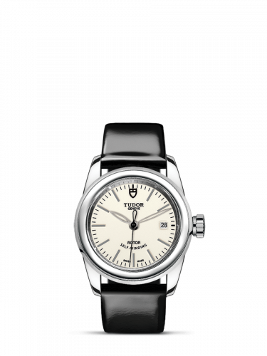 Remontoir à montres pour montre Tudor Glamour Glamour Date 26 Stainless Steel / Opaline / Strap