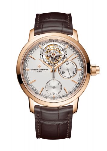 Uhrenbeweger für Uhr Vacheron Constantin Traditionnelle Traditionnelle Tourbillon Chronograph Pink Gold / Silver