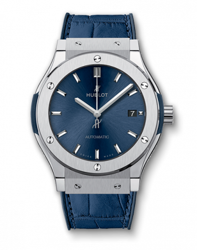 Remontoir à montres pour montre Hublot Classic Fusion Classic Fusion 45 Titanium / Bleu