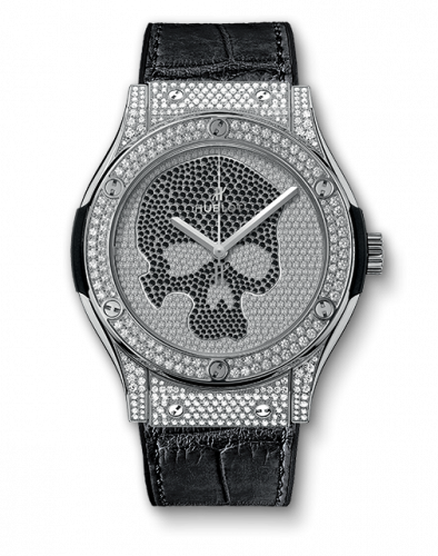 Remontoir à montres pour montre Hublot Classic Fusion Classic Fusion 45 Skull Full Pavé