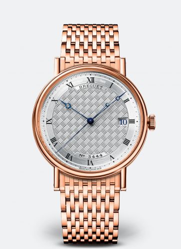 Watch Winder for watch Breguet Classique Classique 5177 Rose Gold / Silver / Bracelet