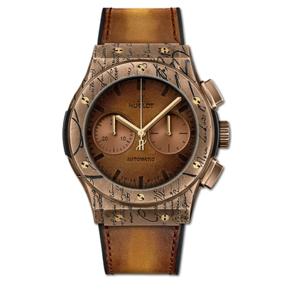 Remontoir à montres pour montre Hublot Classic Fusion Classic Fusion 45 Chronograph Berluti Cold Or