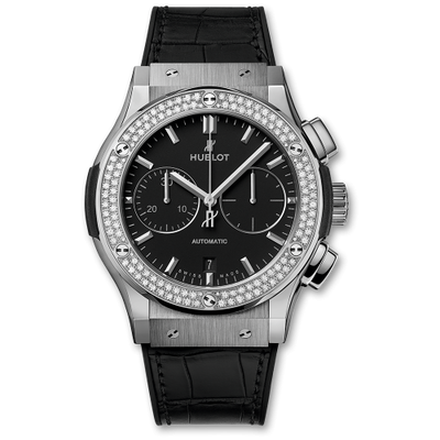 Remontoir à montres pour montre Hublot Classic Fusion Classic Fusion 45 Chronograph Titanium / Diamonds
