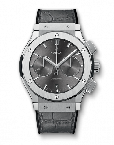 Remontoir à montres pour montre Hublot Classic Fusion Classic Fusion 45 Chronograph Titanium / Racing Gris