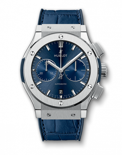 Remontoir à montres pour montre Hublot Classic Fusion Classic Fusion 45 Chronograph Titanium / Bleu