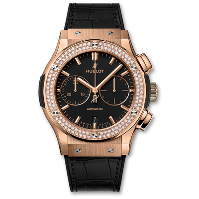 Remontoir à montres pour montre Hublot Classic Fusion Classic Fusion 45 Chronograph King Or / Diamonds