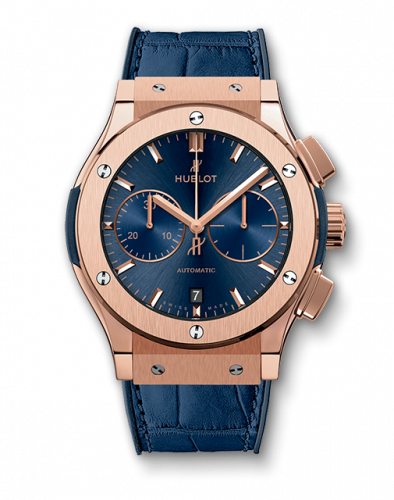 Remontoir à montres pour montre Hublot Classic Fusion Classic Fusion 45 Chronograph King Or / Bleu
