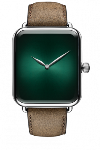 Remontoir à montres pour montre H. Moser & Cie Henry Swiss Alp Watch Or Blanc / Cosmic Verte Concept