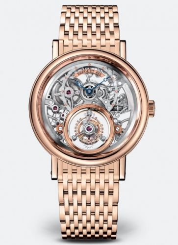 Uhrenbeweger für Uhr Breguet Classique Complications Tourbillon Messidor Rose Gold / Bracelet