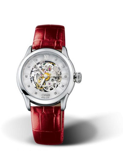 Watch Winder for watch Oris Artelier Artelier Skeleton 31 Diamonds Stainless Steel