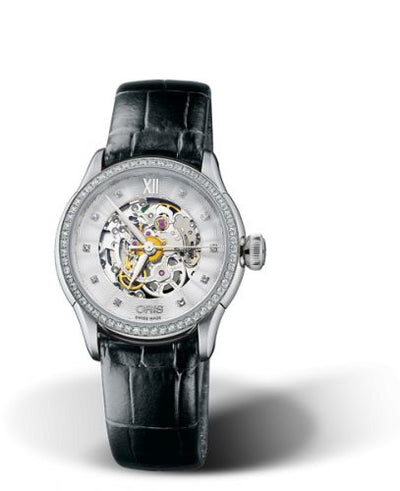 Watch Winder for watch Oris Artelier Artelier Skeleton 31 Diamonds Stainless Steel - Diamond