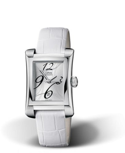 Watch Winder for watch Oris Rectangular Rectangular Date 25.9 Stainless Steel / Silver