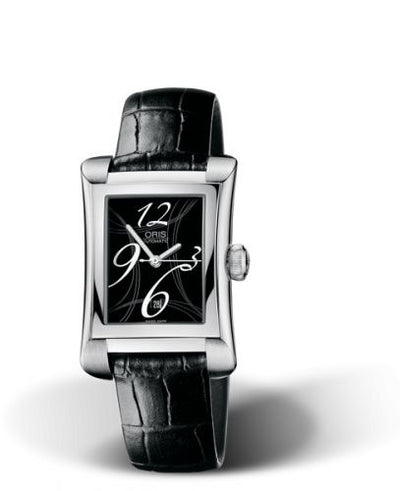 Watch Winder for watch Oris Rectangular Rectangular Date 25.9 Stainless Steel / Black