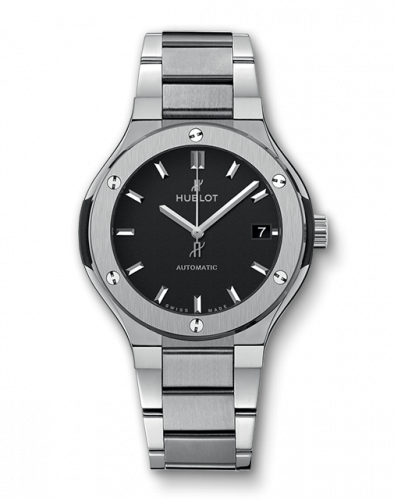 Remontoir à montres pour montre Hublot Classic Fusion Classic Fusion 38 Titanium / Noire / Bracelet