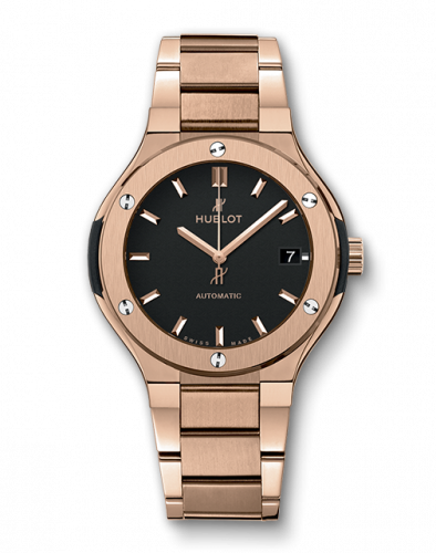 Remontoir à montres pour montre Hublot Classic Fusion Classic Fusion 38 King Or / Noire / Bracelet