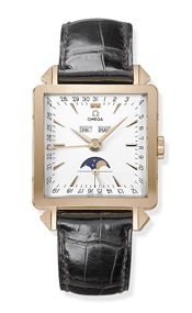 Watch Winder for watch Omega Museum Collection Musem Collection N° 2 “Cosmic" 1951 Red Gold / White