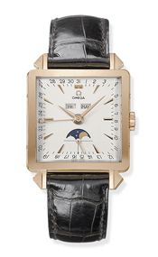 Watch Winder for watch Omega Museum Collection Musem Collection N° 2 “Cosmic" 1951 Red Gold / Silver