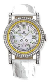 Watch Winder for watch Omega Museum Collection Museum Collection N° 1 "Pilots 1938" Aquarella Yellow Sapphires