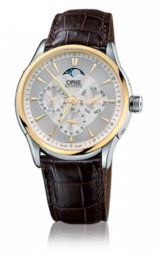 Watch Winder for watch Oris Artelier Artelier Complication 40 Stainless Steel - Yellow Gold / Silver