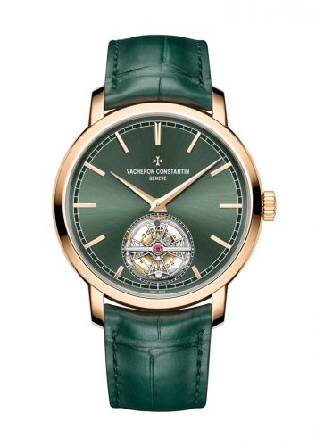 Uhrenbeweger für Uhr Vacheron Constantin Traditionnelle Traditionnelle Tourbillon Pink Gold / Green