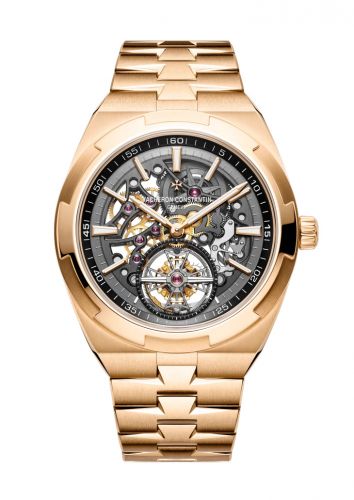 Uhrenbeweger für Uhr Vacheron Constantin Overseas Overseas Tourbillon Skeleton Pink Gold