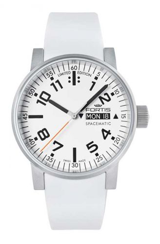 Remontoir à montres pour montre Fortis Cosmonautis Spacematic Classic Blanc