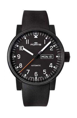 Remontoir à montres pour montre Fortis Cosmonautis Spacematic Pilot Professional PVD