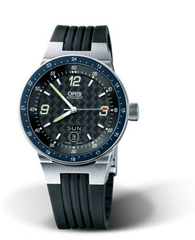 Watch Winder for watch Oris Williams WilliamsF1 Team Day Date 42 Stainless Steel / Black / Rubber