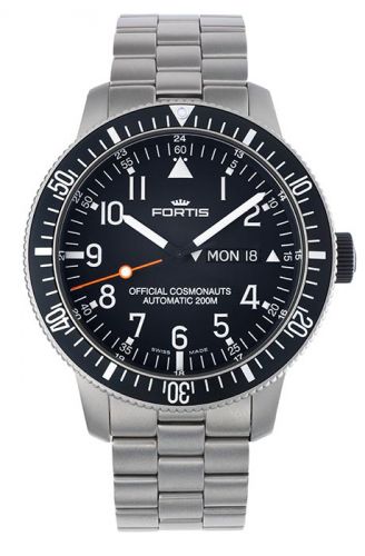 Remontoir à montres pour montre Fortis Cosmonautis Official Cosmonauts Titanium Day-Date