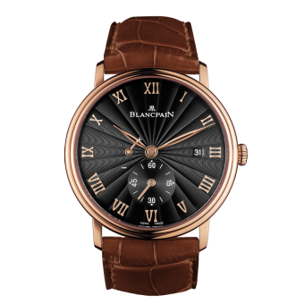 Watch Winder for watch Blancpain Villeret Villeret Ultraplate Power Reserve Date Red Gold / Black