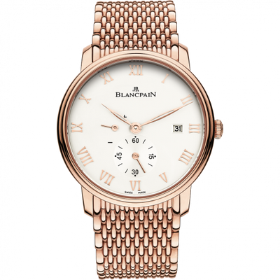 Watch Winder for watch Blancpain Villeret Villeret Ultraplate Power Reserve Date Red Gold / Opaline