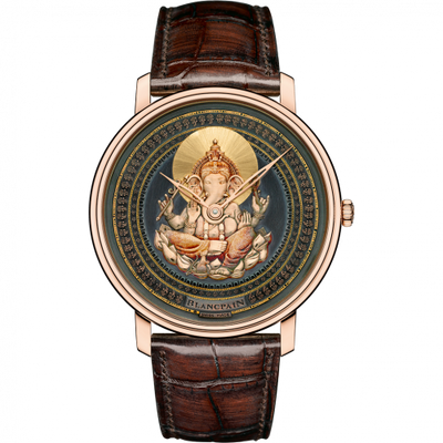 Watch Winder for watch Blancpain Villeret Villeret Manuelle Piece Unique Shakudō Ganesh