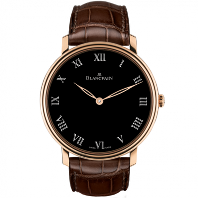 Watch Winder for watch Blancpain Villeret Villeret Manuelle Piece Unique Grande Décoration / Black Enamel