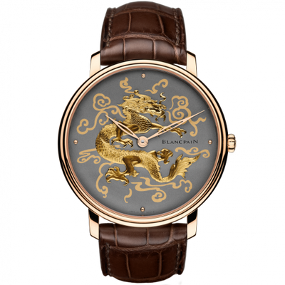 Watch Winder for watch Blancpain Villeret Villeret Manuelle Piece Unique Damasquinée Dragon