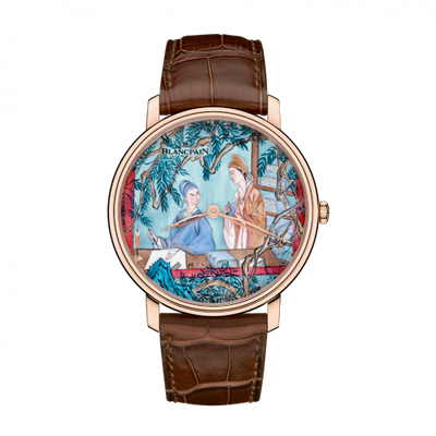 Watch Winder for watch Blancpain Villeret Villeret Manuelle Piece Unique Grand Feu The Writer