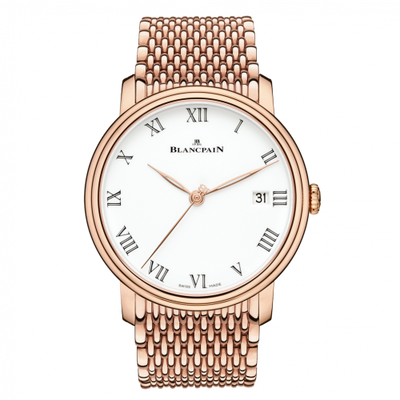 Watch Winder for watch Blancpain Villeret Villeret 8 Jours Red Gold / Bracelet