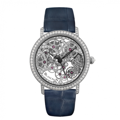 Watch Winder for watch Blancpain Villeret Villeret Squelette 8 Jours White Gold / Diamond