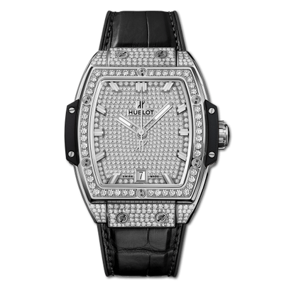 Remontoir à montres pour montre Hublot Spirit of Big Bang Spirit of Big Bang 39 Titanium / Full Pavé