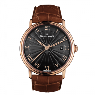 Watch Winder for watch Blancpain Villeret Villeret Ultraplate Automatique 40mm Red Gold / Black