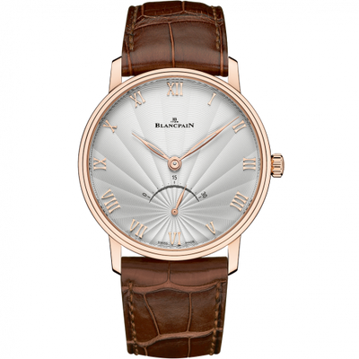 Watch Winder for watch Blancpain Villeret Villeret Ultraplate Seconde Rétrograde Red Gold / Opalin Flinqué