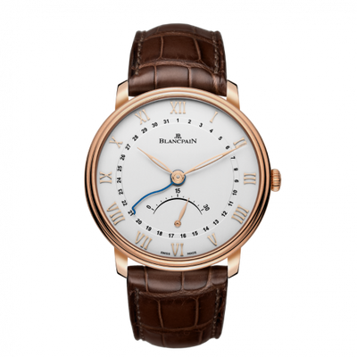 Watch Winder for watch Blancpain Villeret Villeret Ultraplate Quantième Seconde Rétrograde Red Gold / Opalin