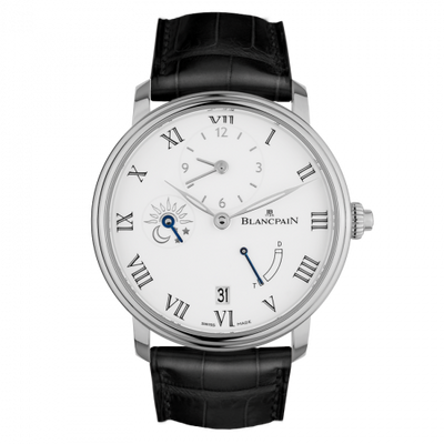 Watch Winder for watch Blancpain Villeret Villeret Demi-Fuseau Horaire 8 Jours White Gold / Enamel