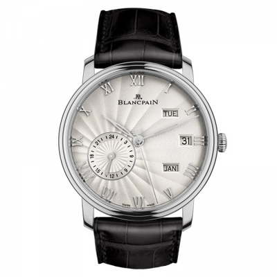 Uhrenbeweger für Uhr Blancpain Villeret Villeret Quantième Annuel GMT White Gold / Opalin Flinqué