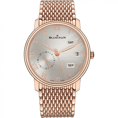 Uhrenbeweger für Uhr Blancpain Villeret Villeret Quantième Annuel GMT Red Gold / Grey / Bracelet