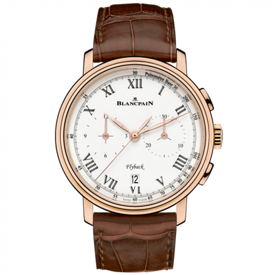 Uhrenbeweger für Uhr Blancpain Villeret Villeret Chronographe Flyback Pulsomètre Red Gold / Enamel