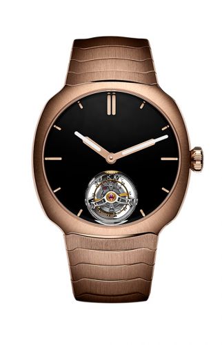 Remontoir à montres pour montre H. Moser & Cie Streamliner Streamliner Tourbillon Red Or / VantaNoire