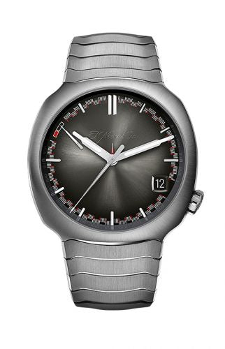 Remontoir à montres pour montre H. Moser & Cie Streamliner Streamliner Perpetual Calendar Stainless Steel / Gris