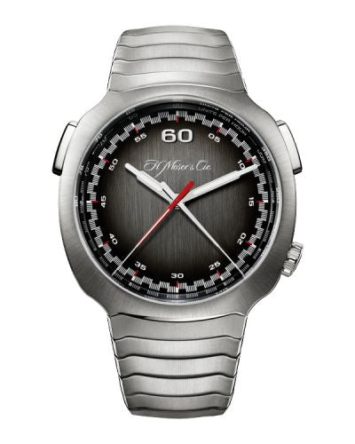Remontoir à montres pour montre H. Moser & Cie Streamliner Streamliner Flyback Automatic Stainless Steel / Gris