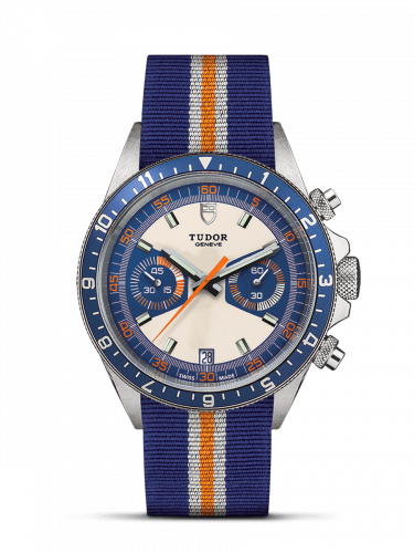 Remontoir à montres pour montre Tudor Heritage Heritage Chrono Bleu / Fabric
