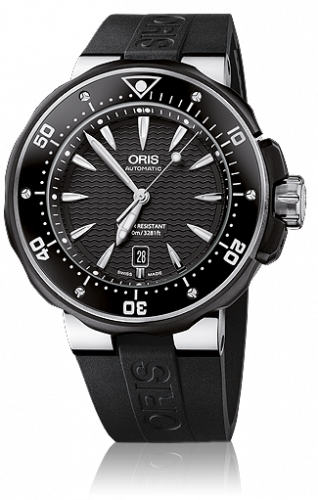 Watch Winder for watch Oris ProDiver ProDiver Date Titanium / Black / Rubber